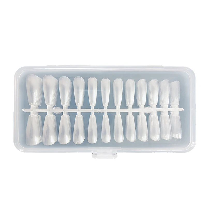 HNUIX 240pcs Long Coffin False Nails Ballerina Nail Tips Full Cover Acrylic Clear Nails Natural False Nails For Gel Nails tool HNUIX 240pcs Long Coffin False Nails Ballerina Nail Tips Full Cover Acrylic Clear Nails Natural False Nails For Gel Nails tool