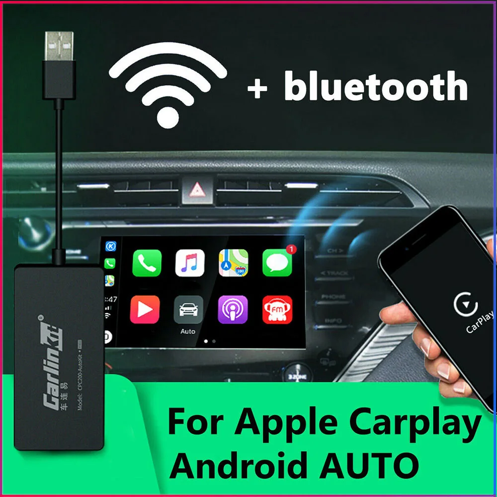 Беспроводной USB Авто Smart Link CarPlay ключ для Android навигационный плеер мини Carplay