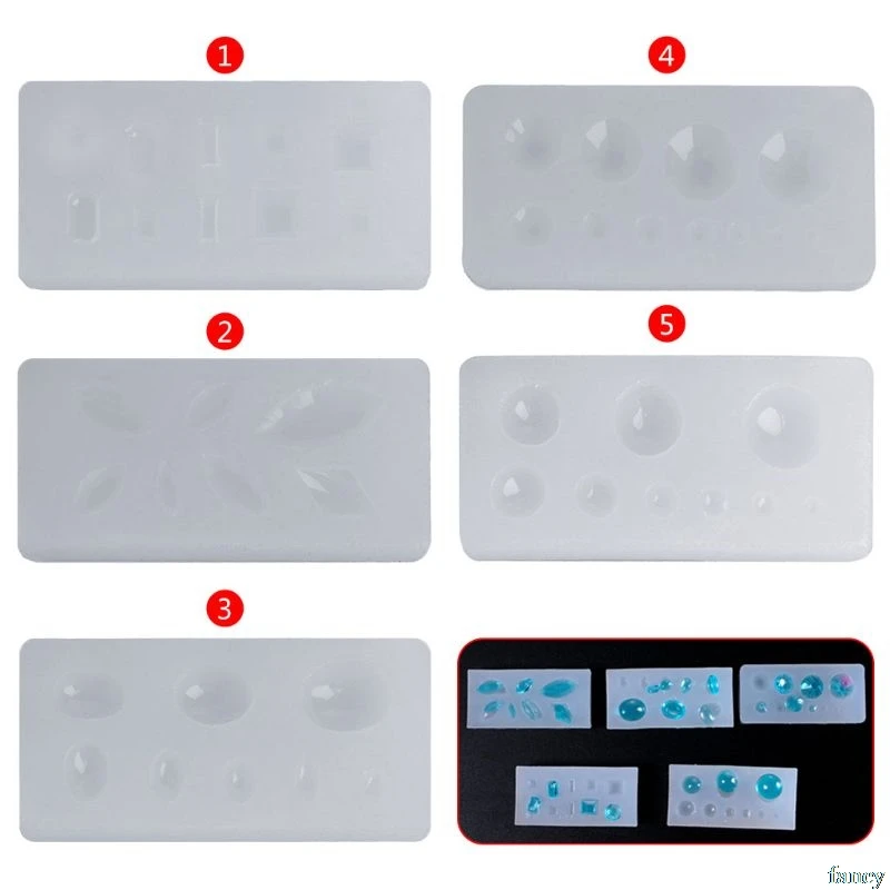 

Silicone Mold DIY Epoxy Resin Crafts Jewelry Making Tool Geometric Handmade Mini