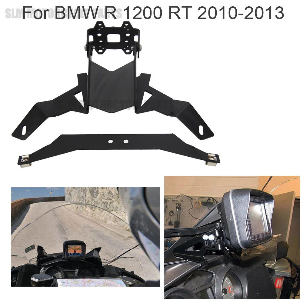 

Новый кронштейн для навигации для Мотоцикла BMW R 1200 RT 2013 2012 2011 2010 R1200RT GPS-навигатор USB-зарядка держатель для телефона