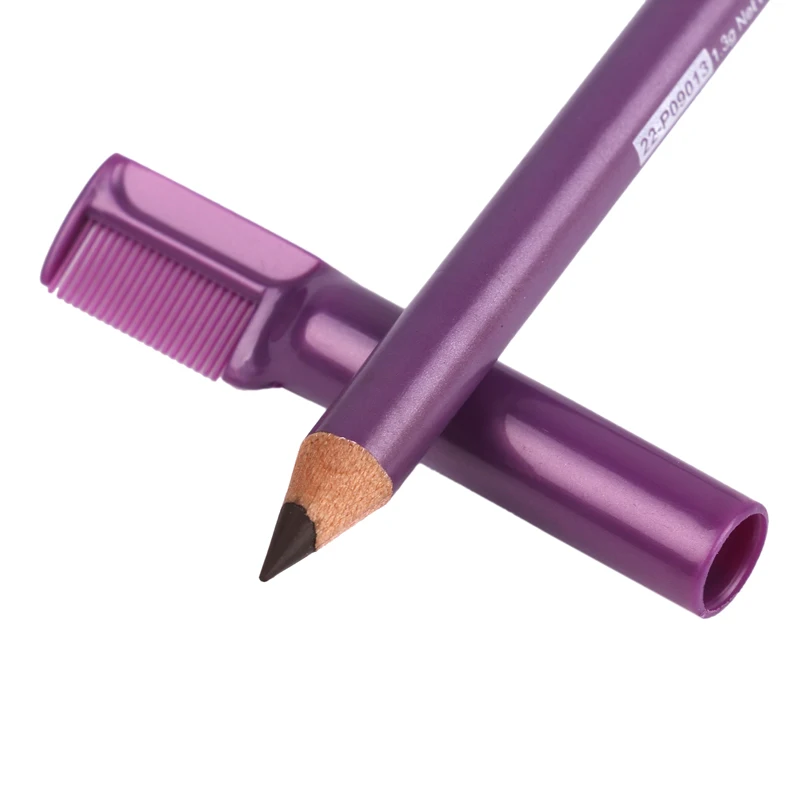 

Long-lasting Double-headed Eyebrow Pencil Waterproof Cosmetics with Comb Brow Pen Makeup Tools Fashion Makeup with Brush 3 Color