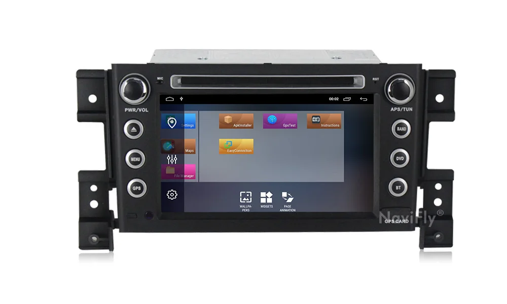 Sale Navifly Car Multimedia player Android 9.1 2+32G Autoradio 2Din For Suzuki Grand Vitara 2007-2013 GPS Navigation with Wifi BT SWC 16