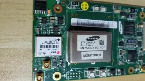 SAMSUNG STP2945LF gps DO 10MHz 1PPS OCXO gps discipined Clock w/ublox LEA-6T