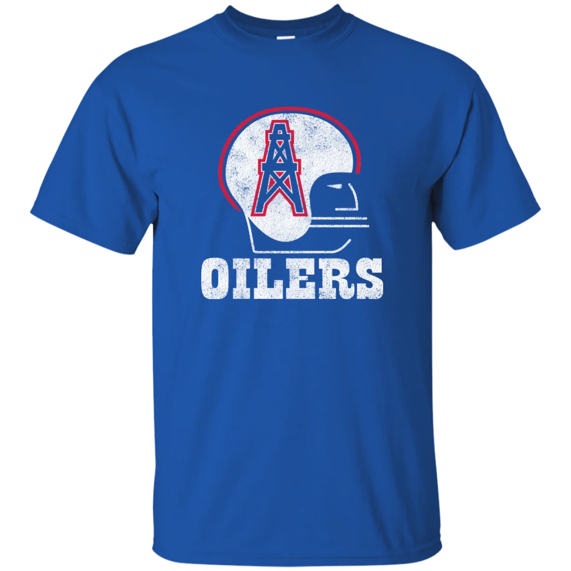Houston Oilers Retro Logo - G200 Ultra Cotton T-Shirt |