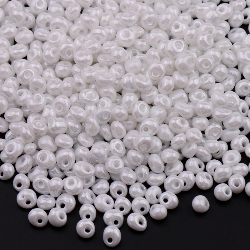 Toho MAGATAMA Seed Beads 4mm OPAQUE WHITE 2.5 Tube