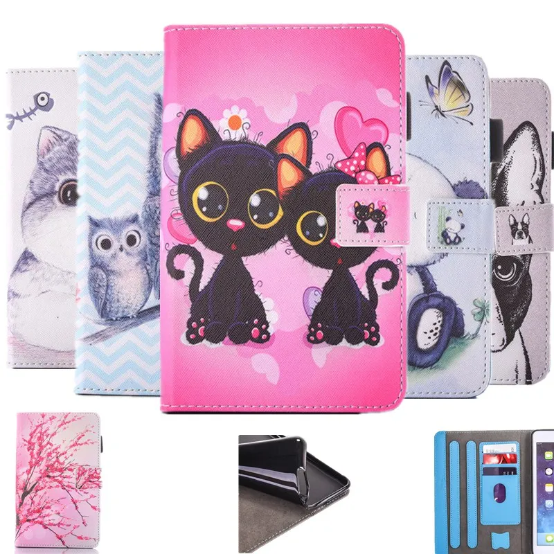 

Cute 3D Printer Case For Samsung Galaxy Tab S3 9.7 T820 SM-T825 Tablets PU Leather Stand Folding Wallet Protective Cover/Shell