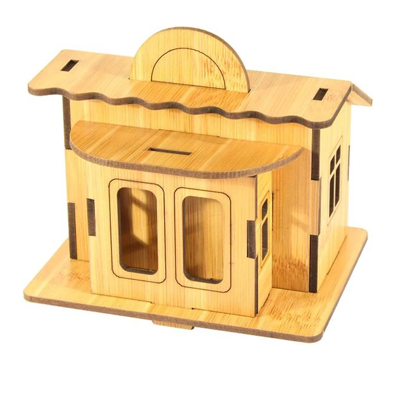 Маленький дом сделай сам 3D игрушки романтический деревянные головоломки