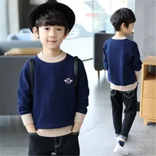 Осенние повседневные детские свитера для мальчиков; Модный кардиган с длинными рукавами и круглым вырезом; трикотажное пальто на пуговицах; зимняя теплая верхняя одежда; куртки