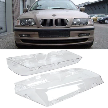 

Car Headlight Lenses Lamp Cover Clear Headlamp Shell Lampshade Cover For BMW E46 3 Series 1998-2001