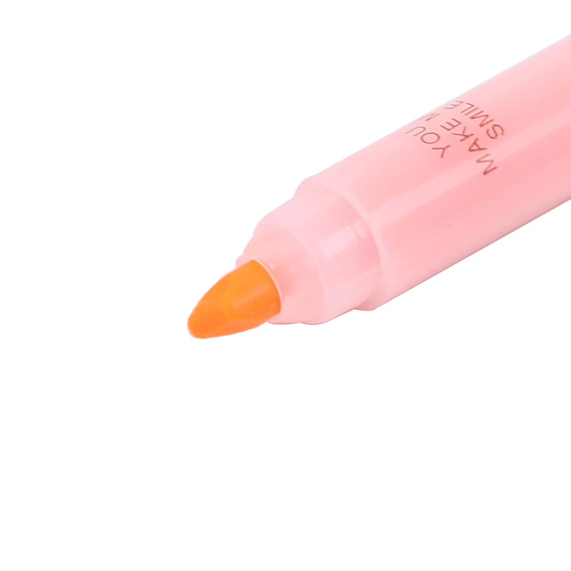6PCS/Set Rabbit Mini Highlighter Pen Marker Pens Kawaii Stationery Material Escolar Papelaria Writing School Supplies