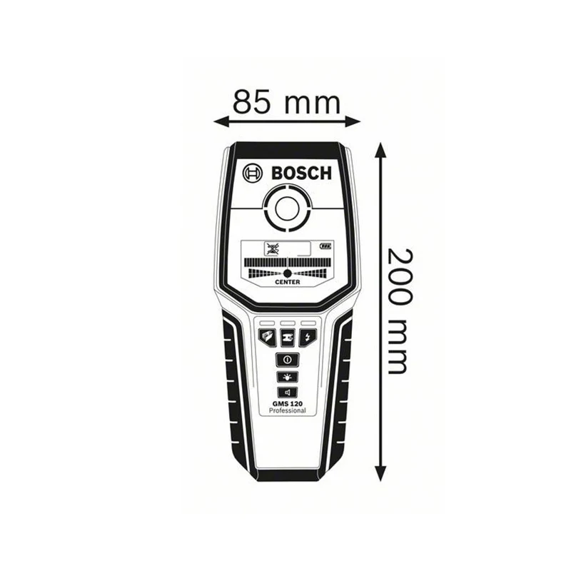 BOSCH GMS120 Wall detector Industrial Metal Detectors detect