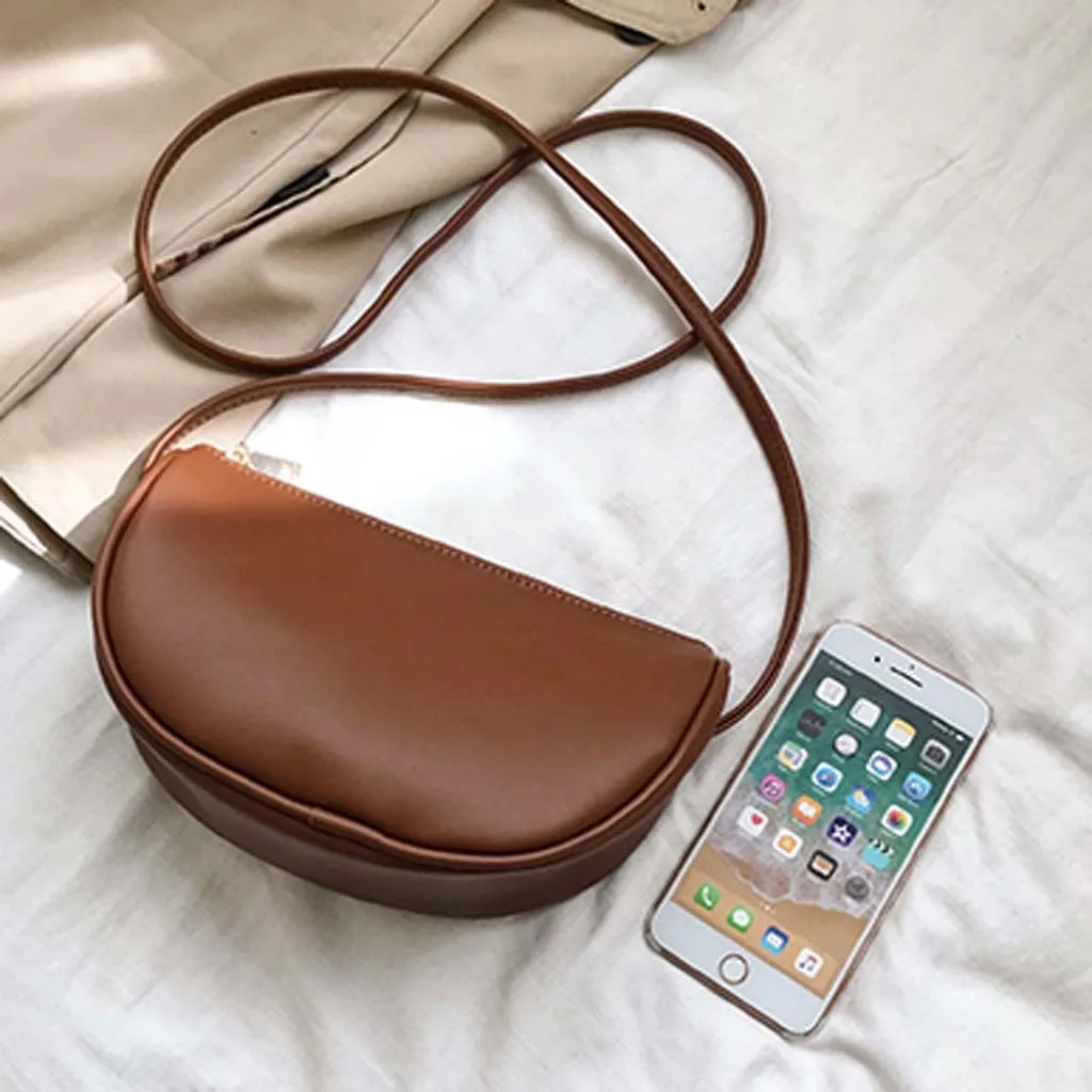 Women Simple Shoulder Messenger Package New Small Bag Retro Wild Phone Bag Small Bags for Women Messenger Bags Leather