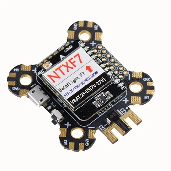 

NTXF7 2-6S F7 Flight Controller Integrated Switchable 600MW VTX PDB OSD Barometer for RC Multirotor FPV Racing Drone