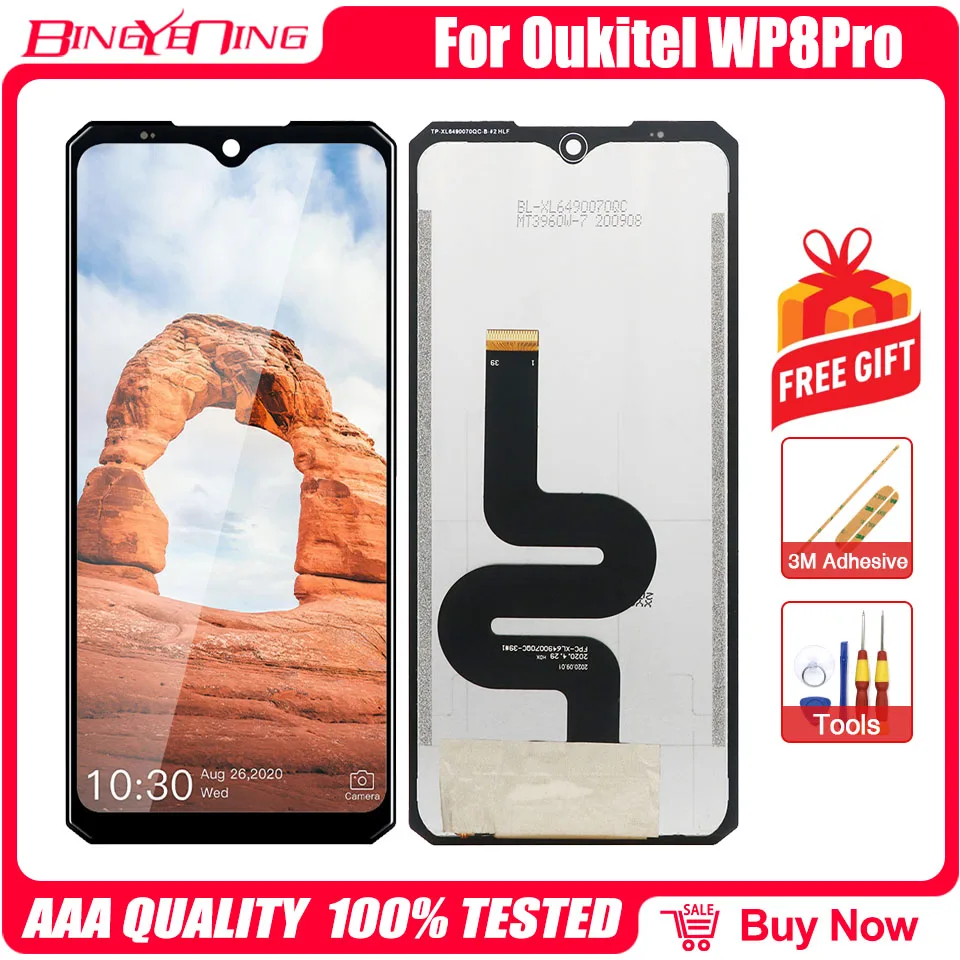 Новый оригинальный ЖК-экран в сборе для Oukitel WP8 Pro 6 49 дюйма | Мобильные телефоны и