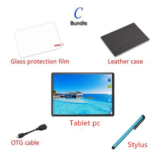 256G, Android 9,0, планшет, 11,6 дюймов, сенсорный экран, планшетный ПК, 10 ядер, процессор, 8 Гб ram, 256 ГБ rom, 4G, телефонный звонок, камера 13 МП - Комплект: Комплект 3