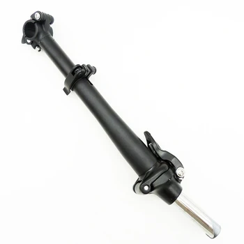 

25.4mm Aluminum alloy foldable bicycle handlebar Stem lower tube folding riser to the right Electric scooter handlebar