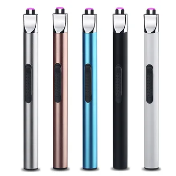 

Flame Lighter, Mini USB Charging Electric Igniter Portable Flame Ignitor for Candles Mosquito Coil Incense Kitchen Accessory New