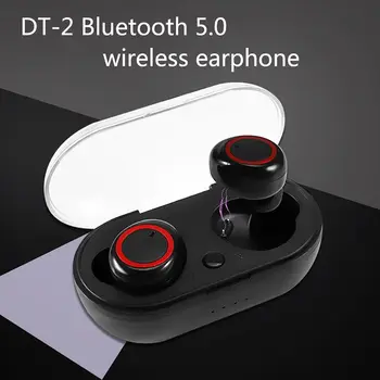 

DT-02 TWS Wireless Earphones Bluetooth 5.0 Sports Earphones Touch Control Earbuds For iOS Android Mobile Phone l