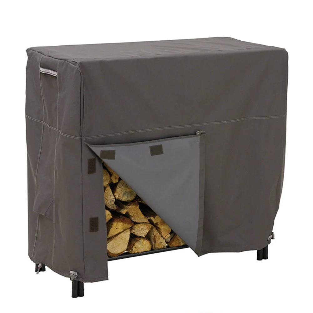 

Snow Protect Super Waterproof Furniture Wood Storage Outdoor Patio Practical Oxford Dustproof Log Rack Cover Garden Firewood