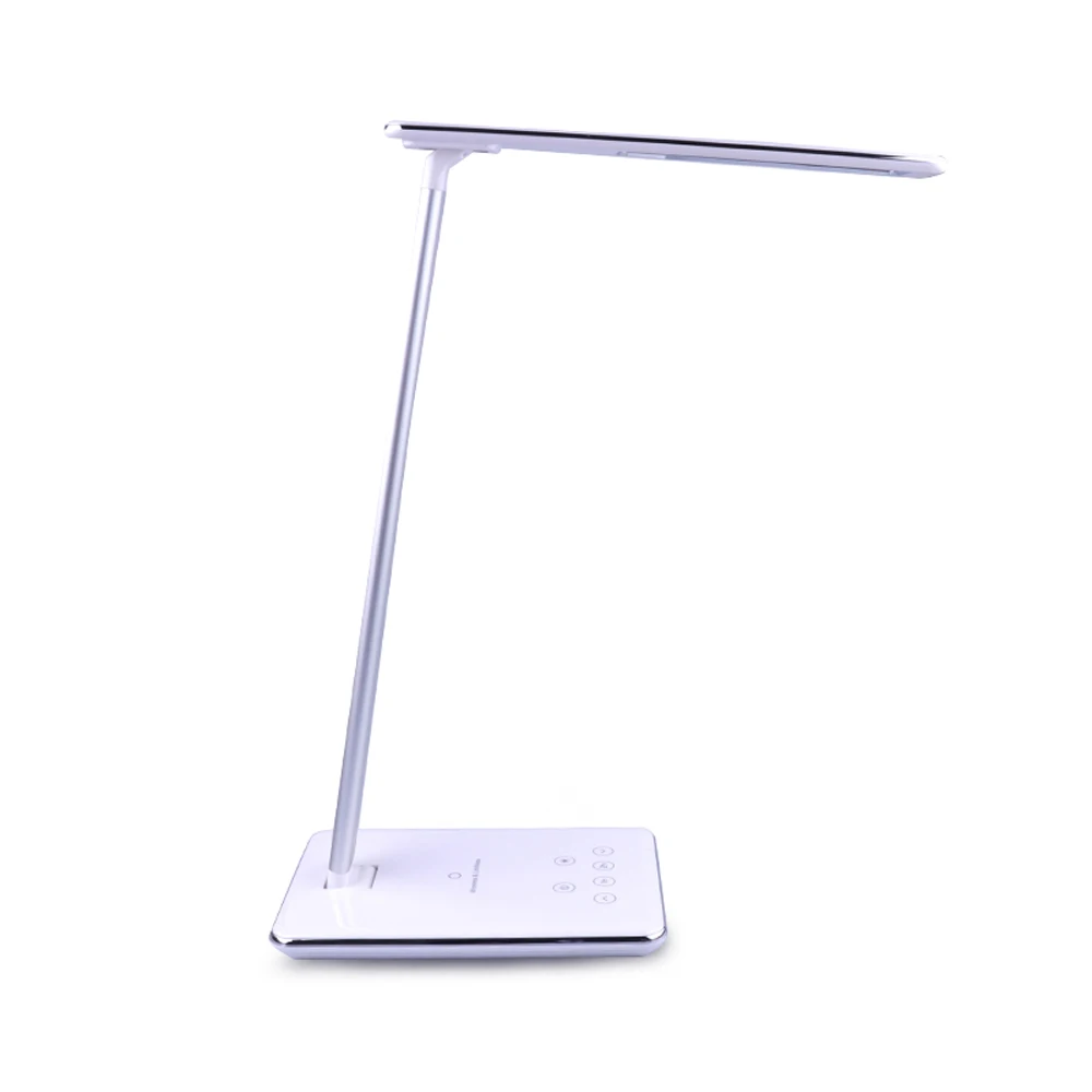  LED Table Wireless Charging Desk Lamp For Iphone 11 Pro Samsung Xiaomi Huawei Multi-Function Desk L