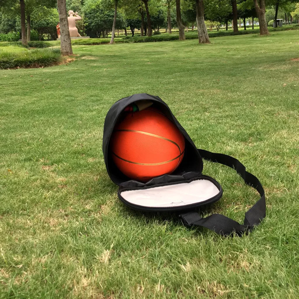 Basketball Bag Outdoor Sports Bag High-Grade Leather designed for basketball Storage Bag with storage pockets for key cup#P35