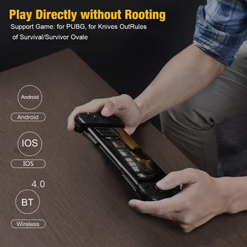 

7007F PUBG Stretch Bluetooth Gamepad for Android iOS Wireless Game Controller Electronic Machine Accessories