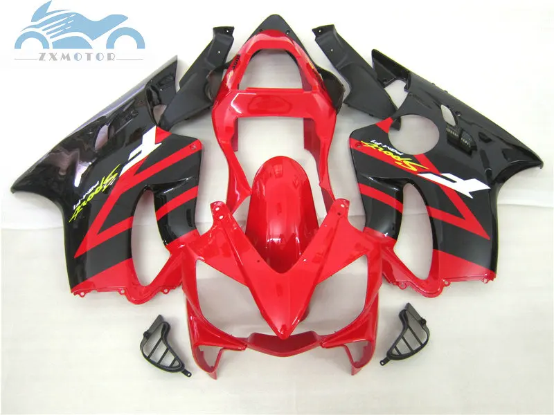 Обновите свой Комплект обтекателя впрыска, пригодный для Honda CBR 600F4i 2001 2002 2003 CBR600F4i 01 02 03 ABS Обтекатели комплекты черный, красный HT28