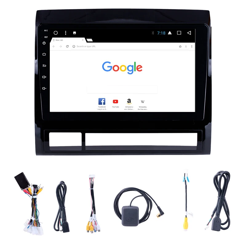  For TOYOTA TACOMA/HILUX (America Version) 2005 - 2013 Quad-core 1+16GB GPS Navigation BT FM WiFi No