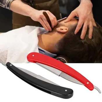 

Professional Men Male Portable Manual Shaver Folding Beard Shaver Face Grooming Tool for Household Barber Shop Beauty Salon