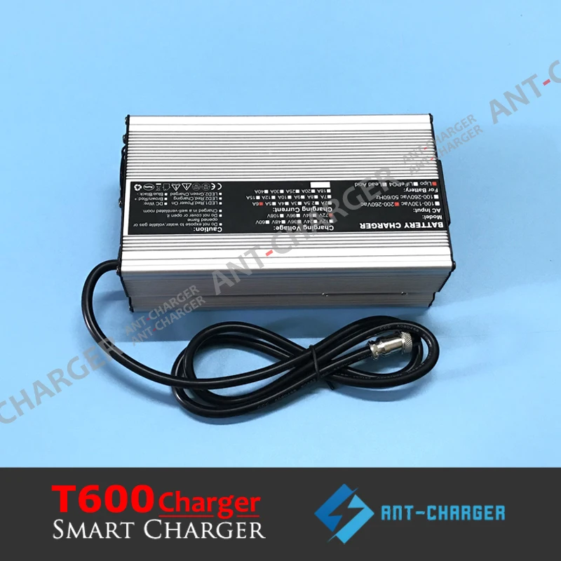 58.4V 10A LiFePO4 Battery Charger 58.4V10A LFP Battery Charger for 48V 51.2V 40-100Ah 16s LiFePO4 LFP LFE LiFe Battery Pack (4)