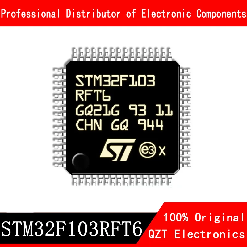 stm32f103r8t6 stm32f103rbt6 stm32f103rct6 stm32f103rdt6 stm32f103ret6 stm32f103rft6 stm32f103rgt6 zct6 zdt6 zet6 zft6 zgt6 5pcs/lot new original STM32F103RFT6 STM32F103 LQFP-64 microcontroller MCU In Stock