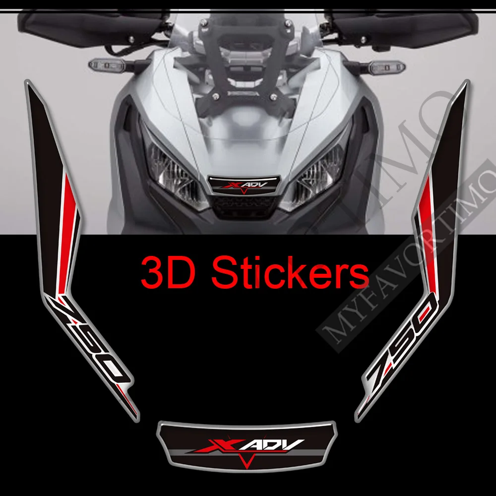 Scooters For HONDA XADV X-ADV X ADV 750 150 Stickers Decals Tank Pad Fuel Protector Fairing Emblem Logo