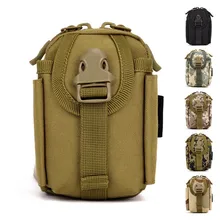 Камуфляжный нейлоновый чехол, посылка для мобильного телефона, Военная Тактическая альпинистская армейская сумка для путешествий, походов, рыбалки