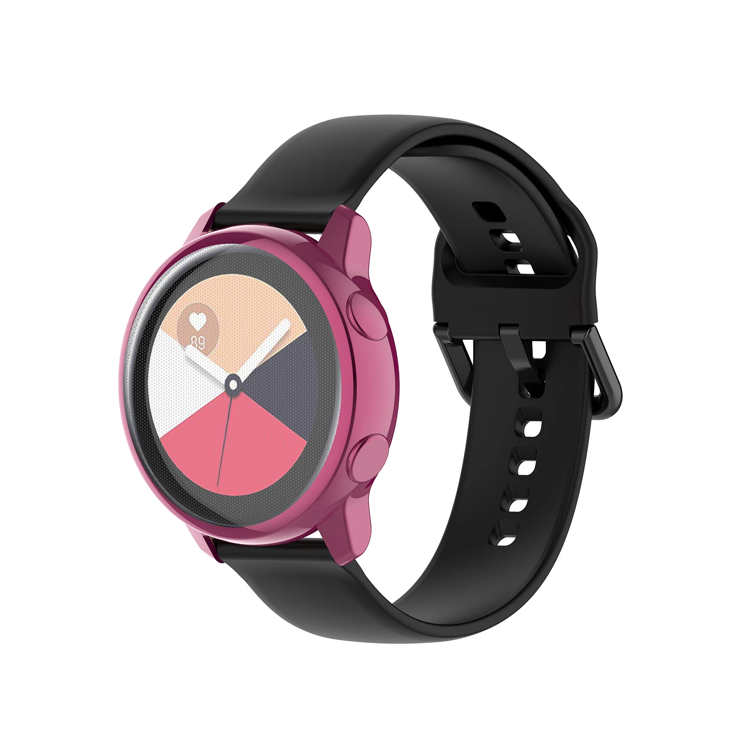 Galaxy watch Активный Чехол для samsung galaxy watch active/SM-R500 покрытие Красочный прозрачный ПК ТПУ мягкий пластиковый анти-осенний чехол