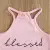 Младенческие Дети Baby Girl's 2Pcs Clothes Set, Без Рукавов Letter Printed High Neck Halter Tops with Camouflage Printed Long Pants
