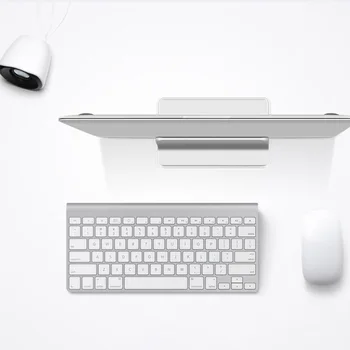 

Aluminum alloy notebook computer vertical bracket base notebook tablet computer desktop storage bracket