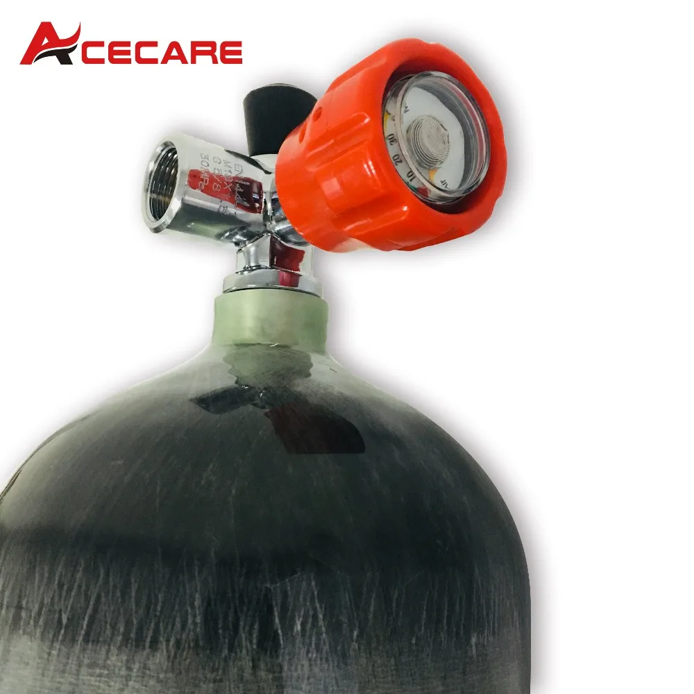 AC16811 Acecare 6.8L углеродное волокно цилиндр PCP/HPA Пейнтбол акваланг Танк ВВС Кондор/пневматическая винтовка/страйкбол/пневматическая пушка с