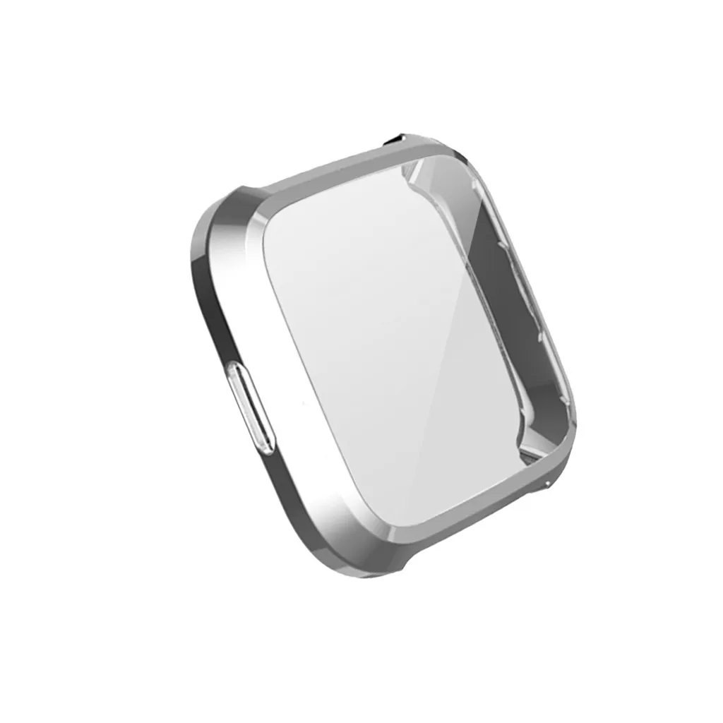 Гальванический Мягкий ТПУ защитный чехол для Fitbit versa Lite Смарт-часы для смарт-часов аксессуары защитная коробка