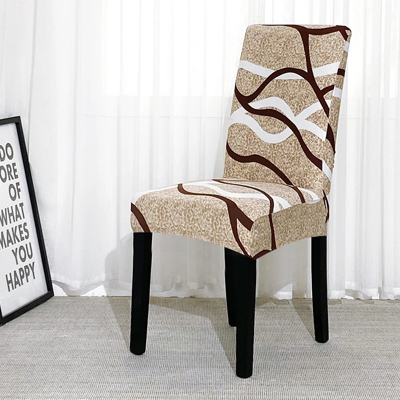 Dining-Chair Slipcover Wedding Kitchen Removable Anti-Dirty Spandex Elastic Banquet