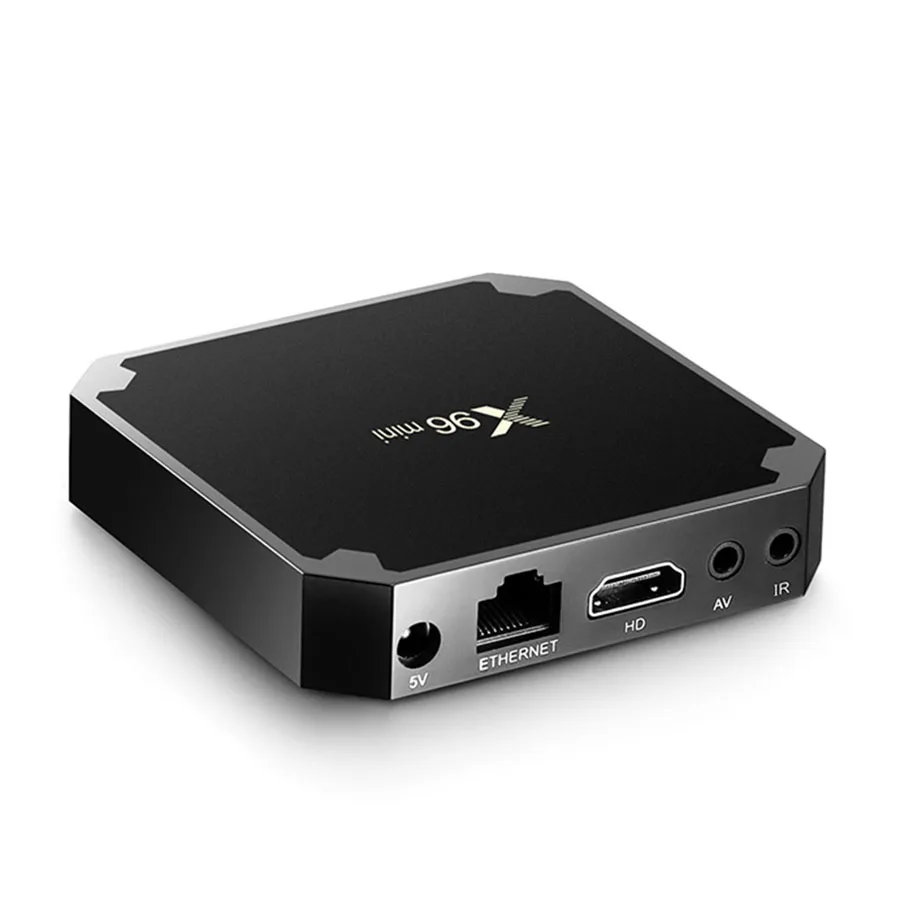 X96mini Android 7,1X96 Мини Смарт ТВ приставка S905W четырехъядерный Поддержка 2,4G беспроводной wifi медиа приставка телеприставка