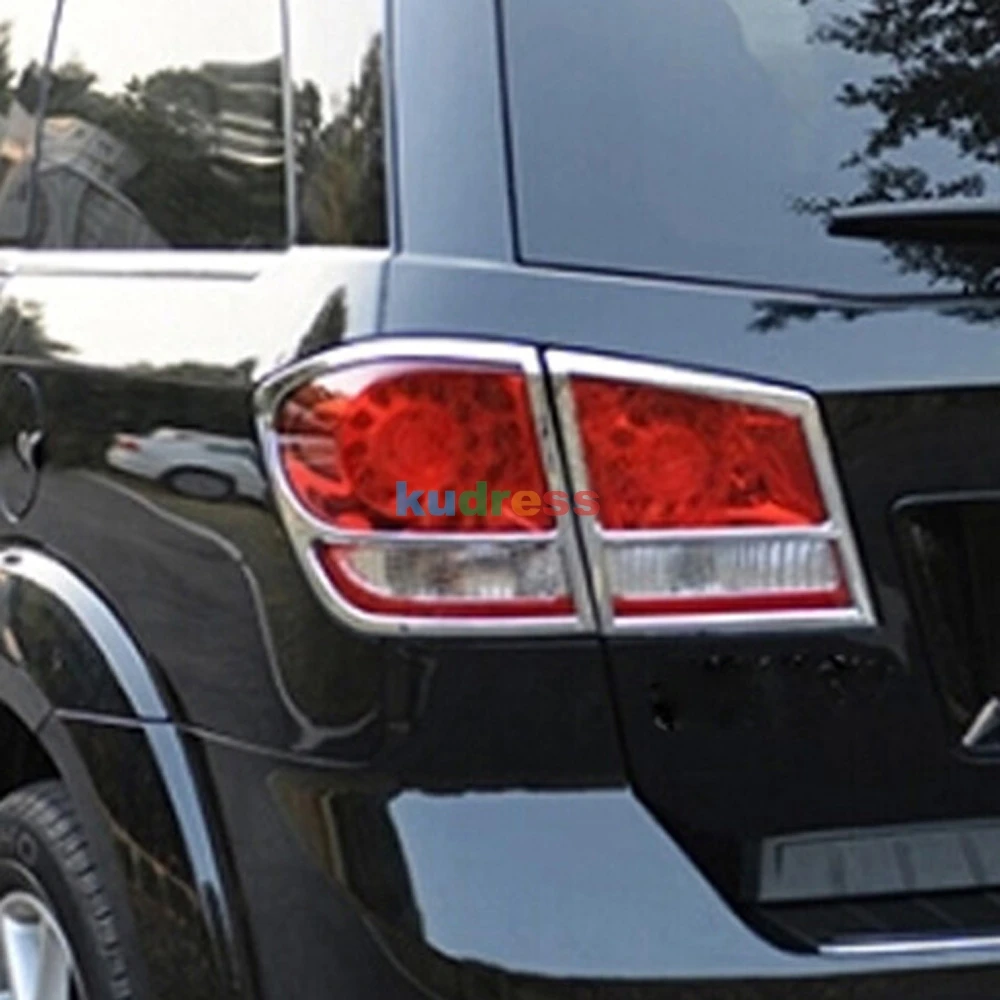 Для Dodge Journey JCUV JC Fiat Freemon 2012 2013 задний фонарь Крышка лампы отделка задний фонарь вытяжки