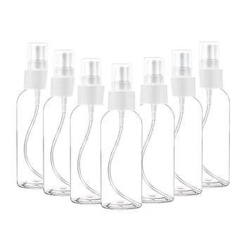 

20Pcs Perfume Bottle 10/30/50/60/100ML Plastic Spray Bottle Plastic Bottle Refillable Disinfection Atomizer