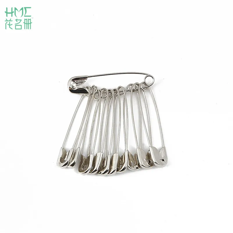 Silver 50 шт. серебряные золотые безопасные булавки DIY Швейные Инструменты иголки из нержавеющей стали большие булавки маленькая брошь аксессуары для одежды - Цвет: Silver