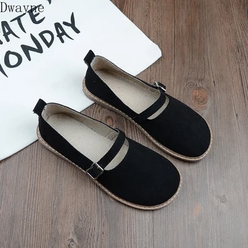 

Retro Doll Shoes 2019 Autumn New Simple Versatile Flat Shoes Sen Female Literary Style Single Shoes