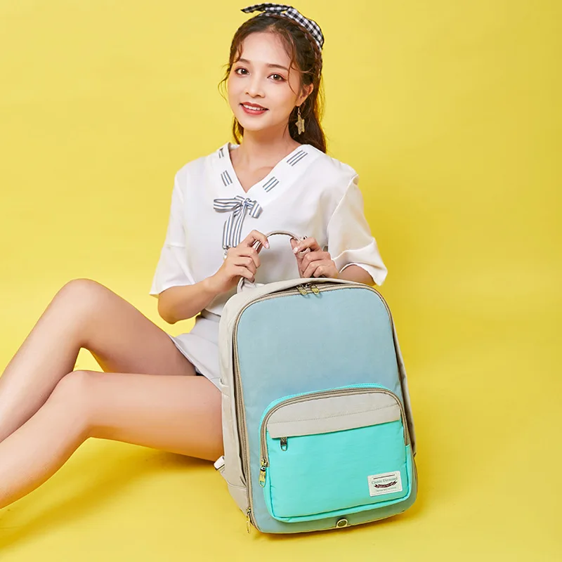 

2019 New Style Donuts Backpack Fashion Large Capacity INS Big Backpack High School Junior High School STUDENT'S School Bag Women