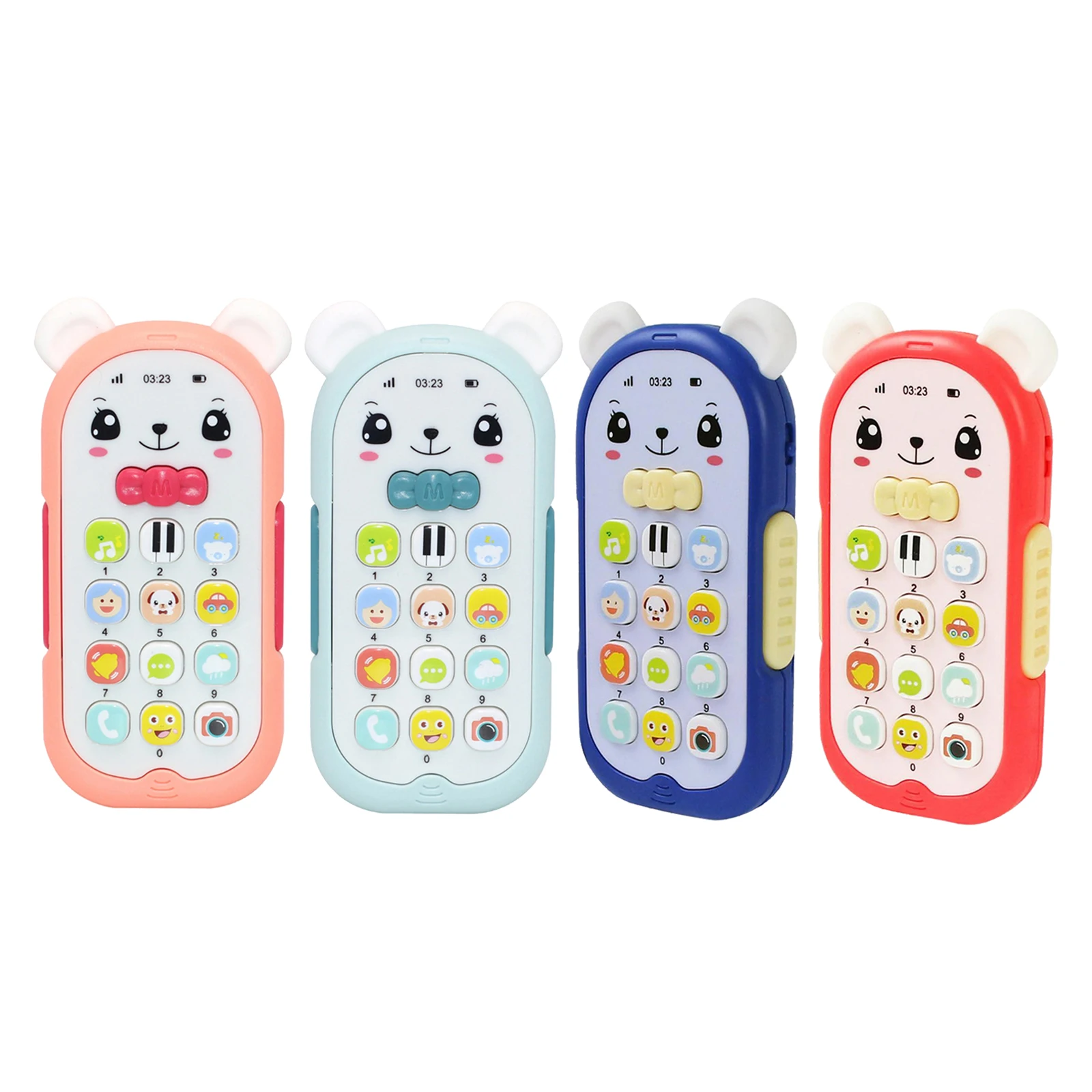 Baby Phone Toy Mobile Telephone Early Educational Learning Machine Kids Gifts Telephone Music Sound Machine Electronic Baby Toys