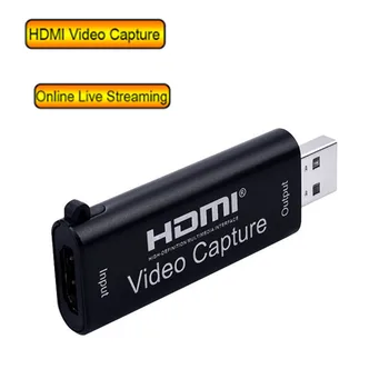 

USB2.0 To HDMI Video Catpure Card USB2.0 HD 1 Way Video Card Converter Adapter For Windows XP/Vista/7/8/10 OBS DVD Live Stream