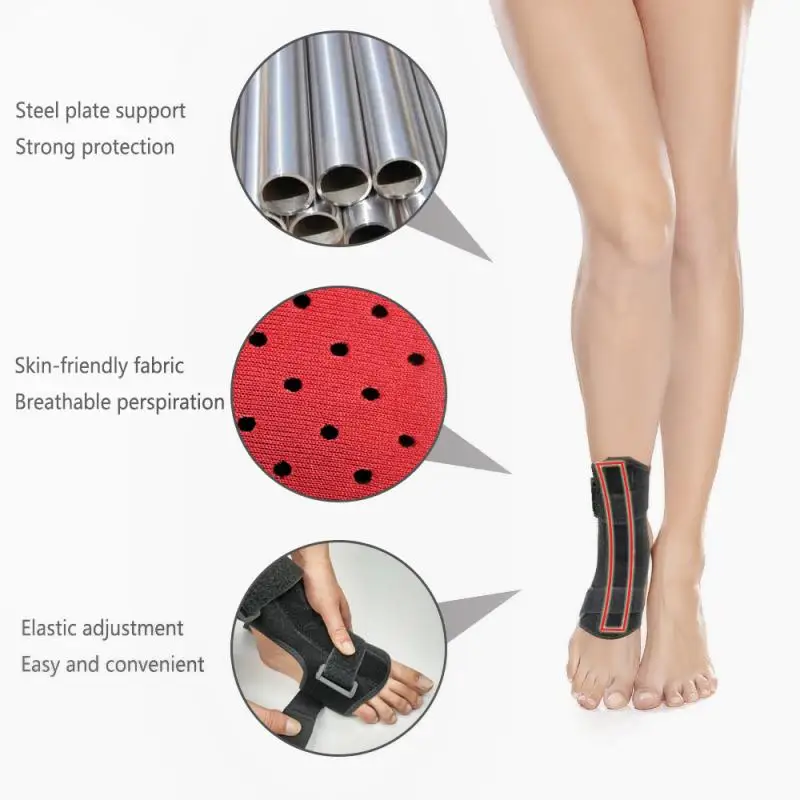 adult daily care orthodontic ankle orthodontic Adjustable Drop Foot Orthotic Brace Support Pain Relief joint fixation support
