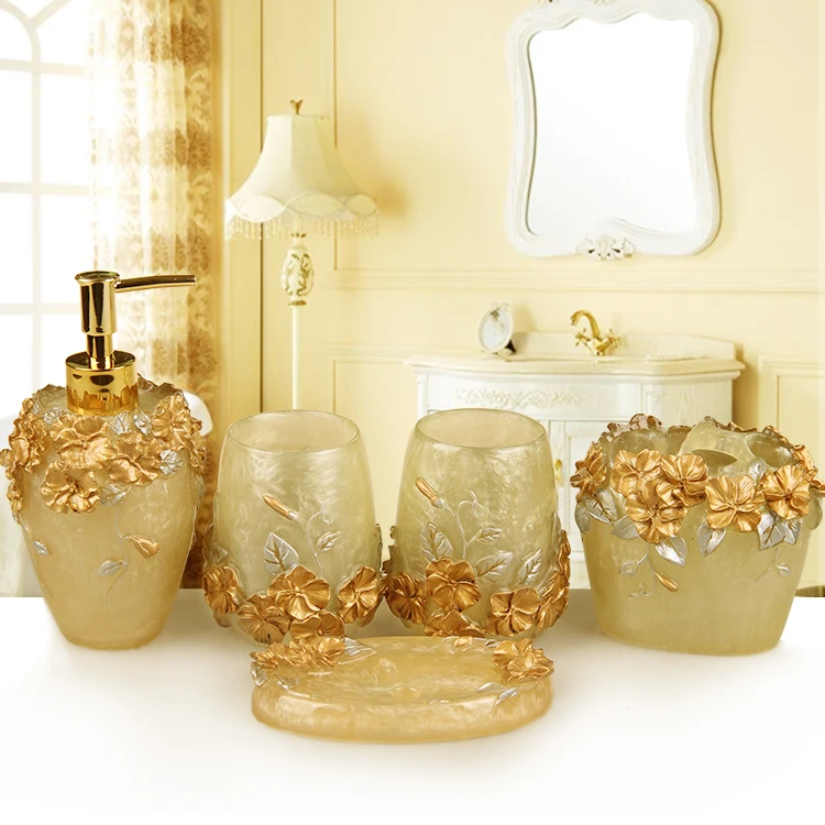 Аксессуары для ванной комнаты подставка из натуральной смолы мыла зубной щетки