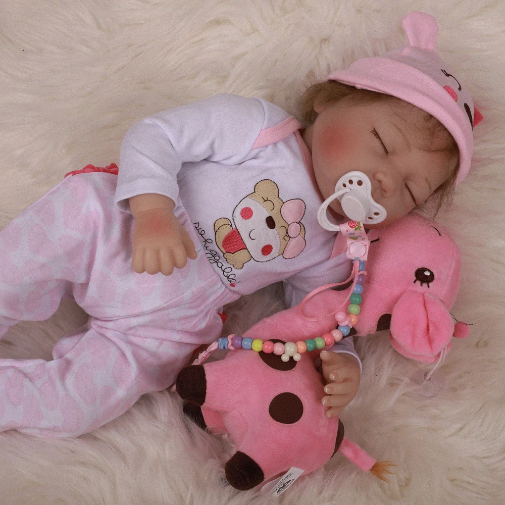 2" 55 см Реалистичная кукла Reborn Bebe, мягкая силиконовая ткань для тела, Реалистичная детская игрушка, кукла для малыша, подарок на день рождения, малыш, Playmate